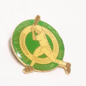 Sweet Krutzinger Invitational Little League Baseball 1996 Lapel Pin Metal 1"